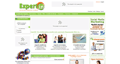 Desktop Screenshot of expertin.gr